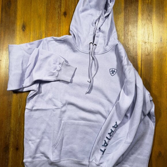 Ariat Women's Logo 2.0 Hoodie | Sweet Lavender - Picture 11 of 11
